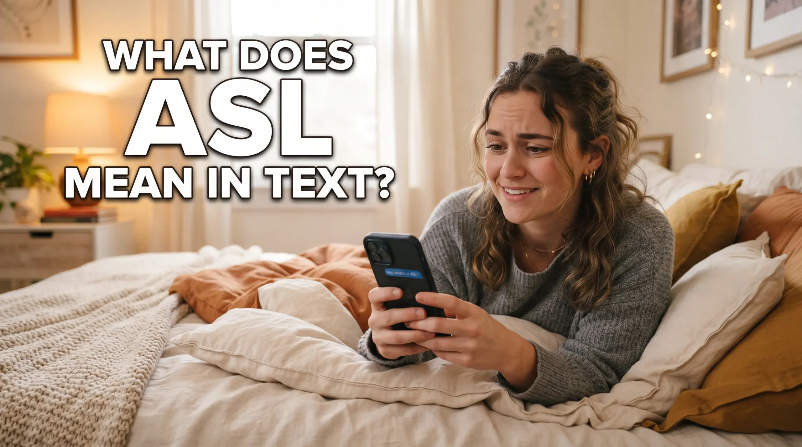What Does ASL Mean in Text