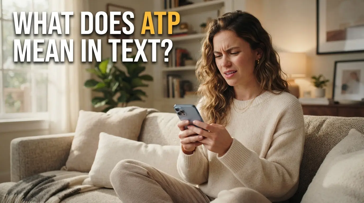 What Does ATP Mean in Text