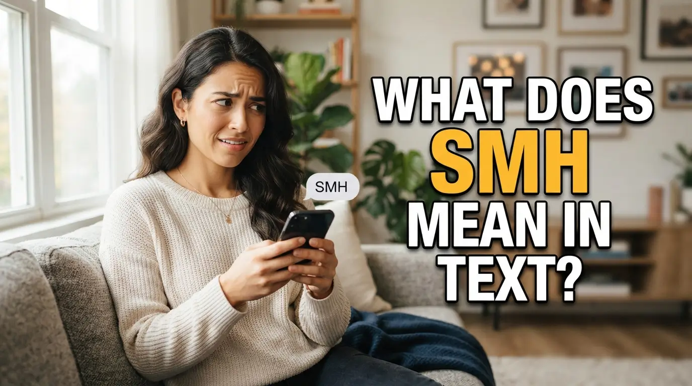 What Does SMH Mean in Text
